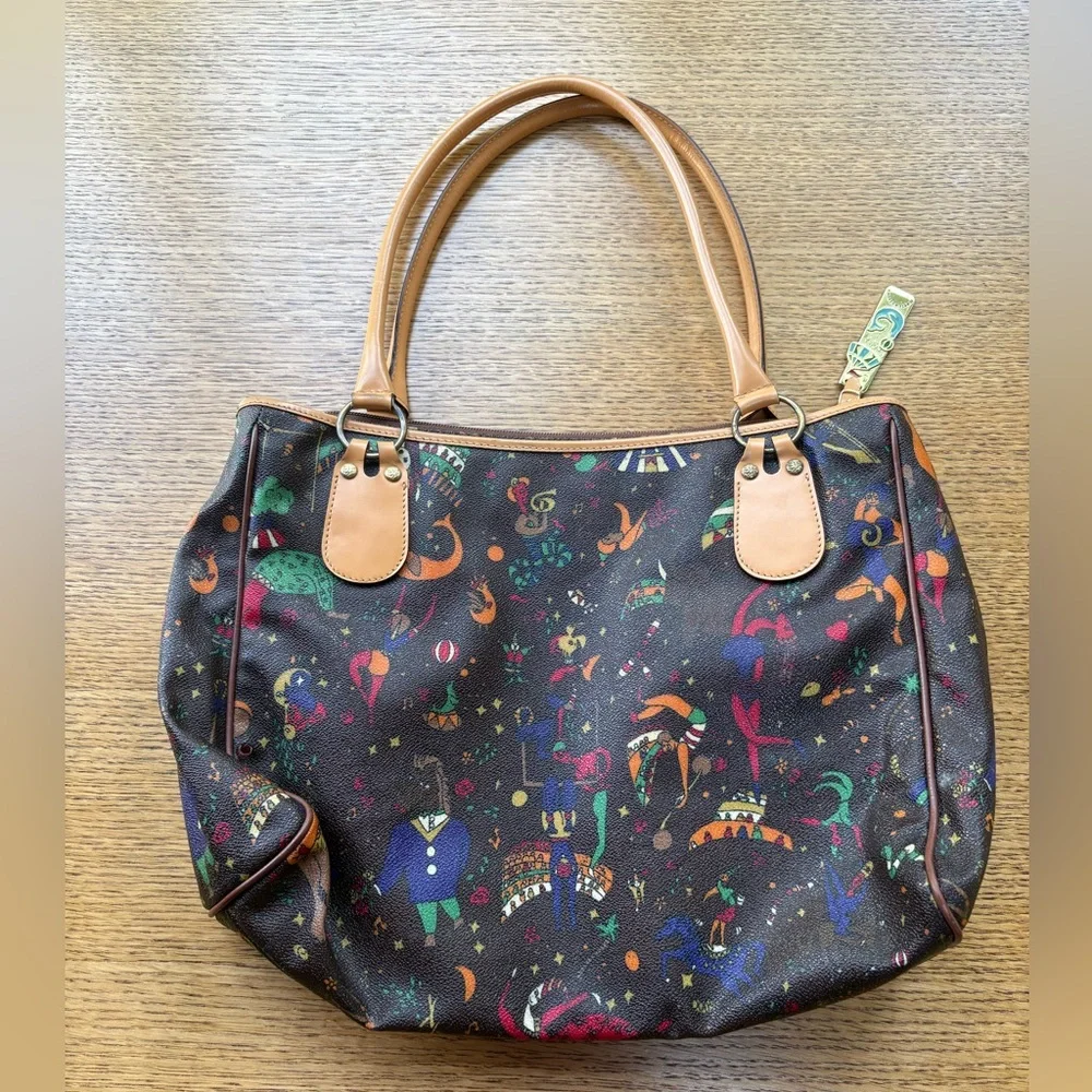 PIERO GUIDI Magic Circus Brown Bag - Picture 3 of 9